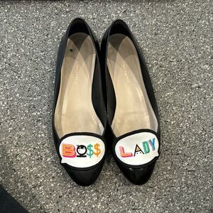 Sofia Webster boss lady flats black 37